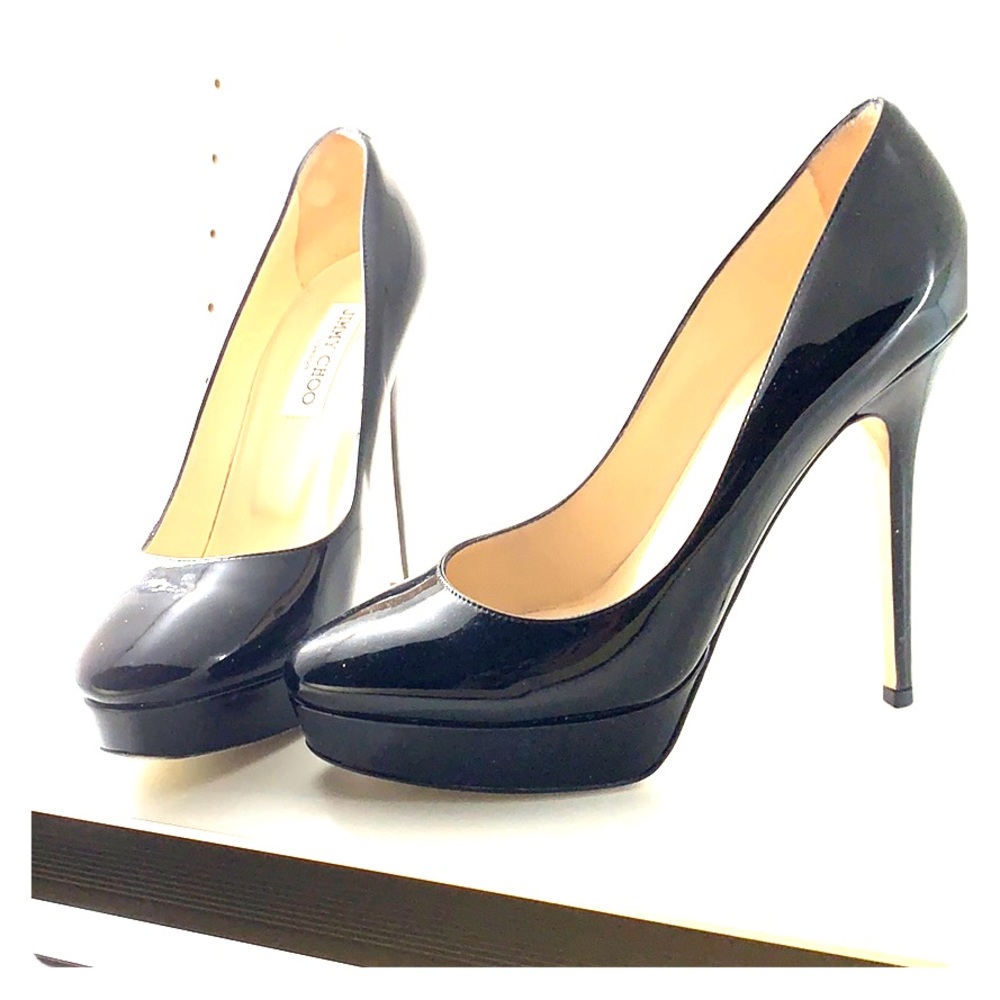 Jimmy Choo Patent leather high heels